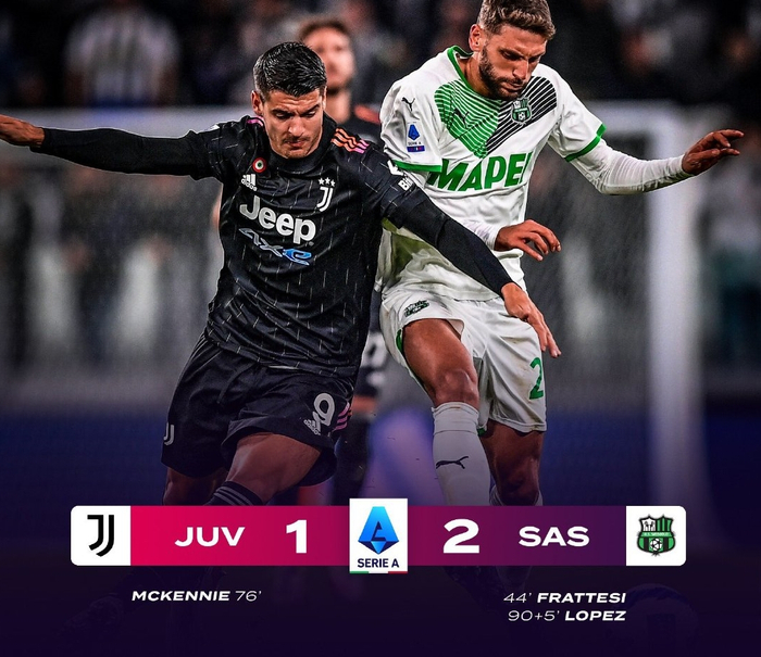 斑马军团疲劳不振，惨败热那亚